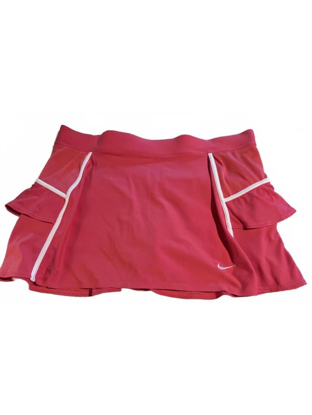 Nike Magenta Women's Golf Skort w/White Outlining Size Large
